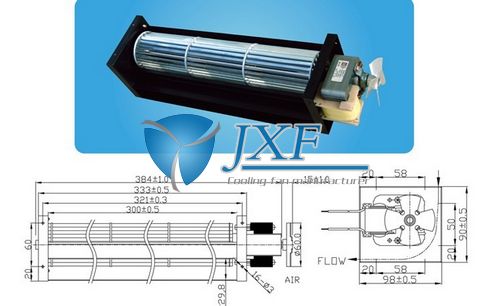 橫流散熱風扇JXF60x300 AC